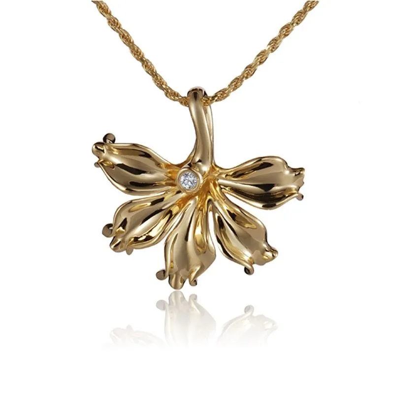 14k Yellow Gold Napaka Pendant