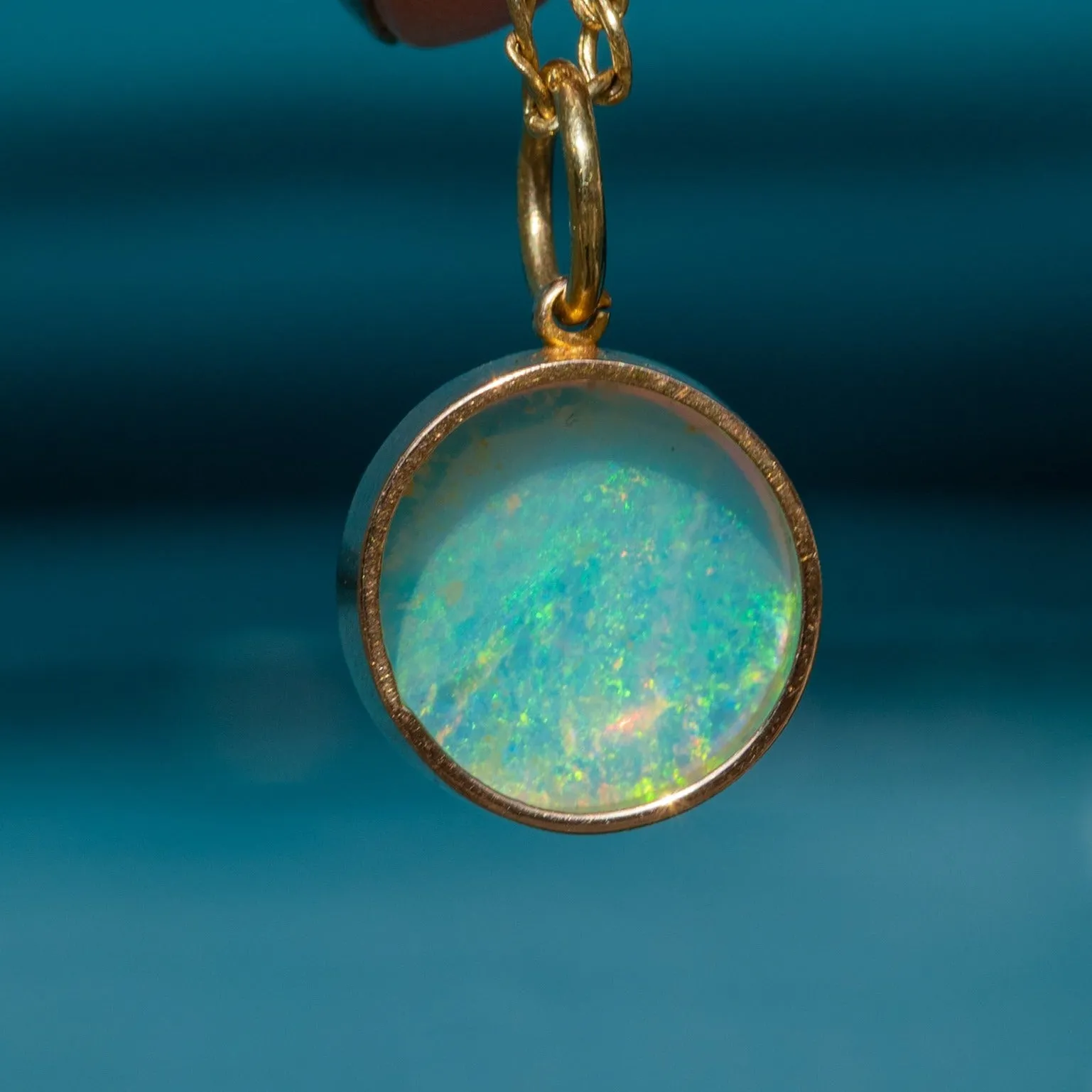 15ct Gold Opal Charm 1.15ct