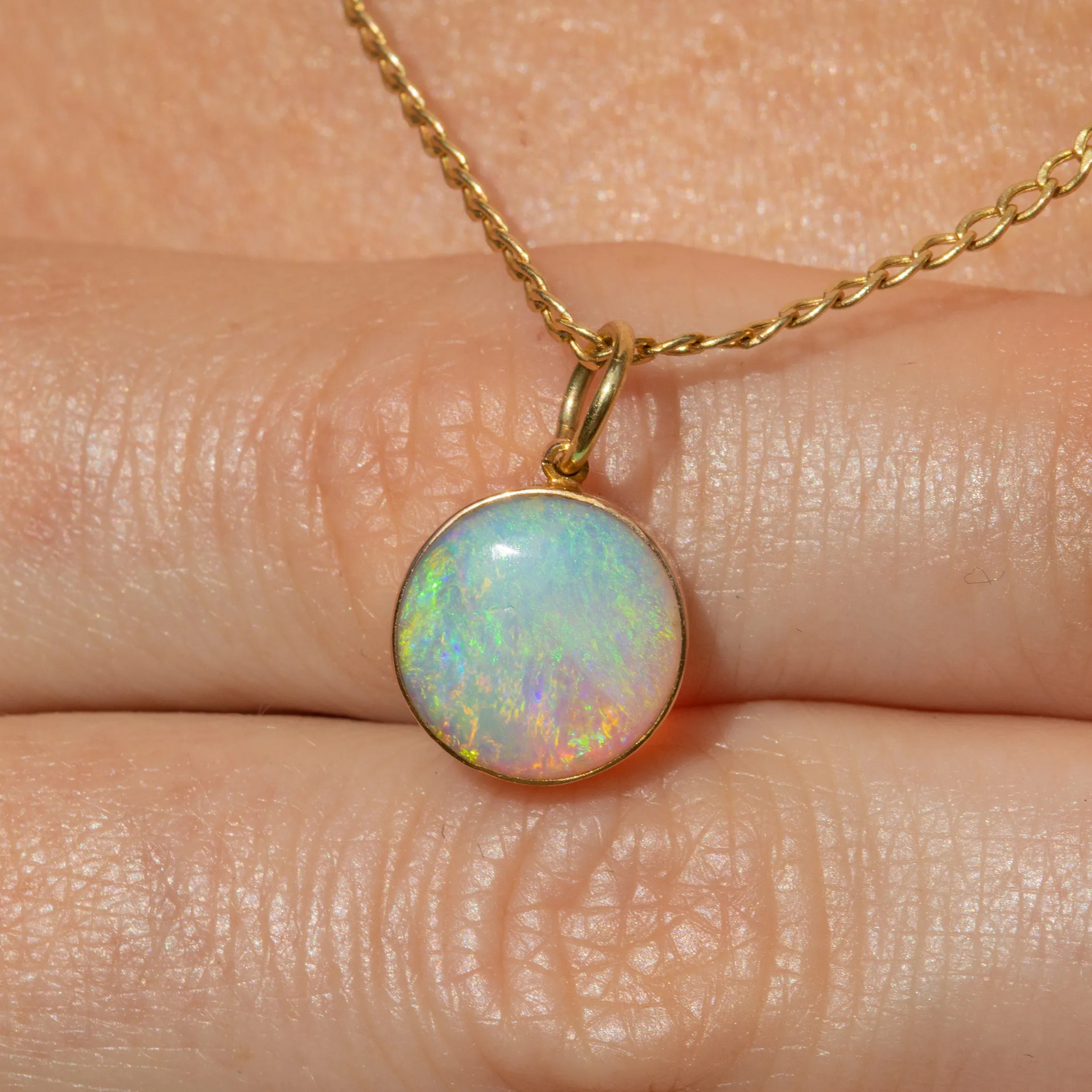 15ct Gold Opal Charm 1.15ct