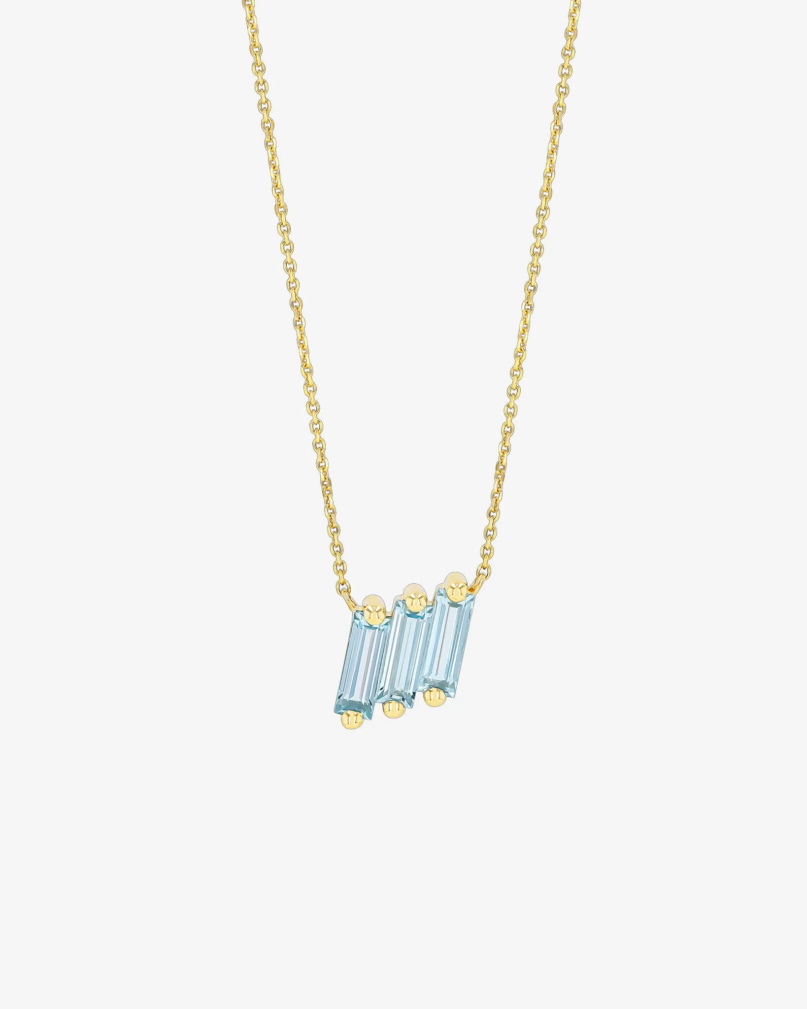 Amalfi Midi Blue Topaz Pendant