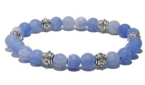 Blue Dragon Vein Balinese Natural Gemstone Bracelet