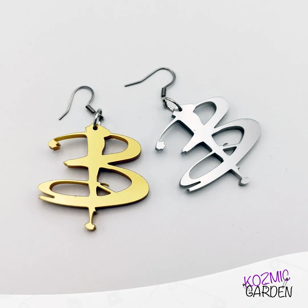 Buffy The Vampire Slayer Earrings | Fight Light a Woman!