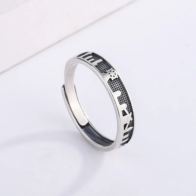 Custom Distance Relationship Couple Rings Set