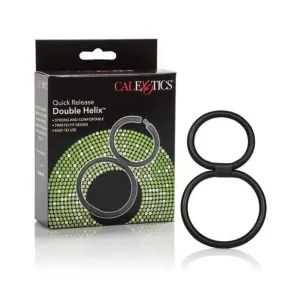 Double Helix Quick Release Erection Enhancer - Black