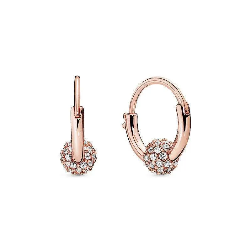 Elegant Butterfly Hoop Earrings: Stylish Women's Accessory & Gift