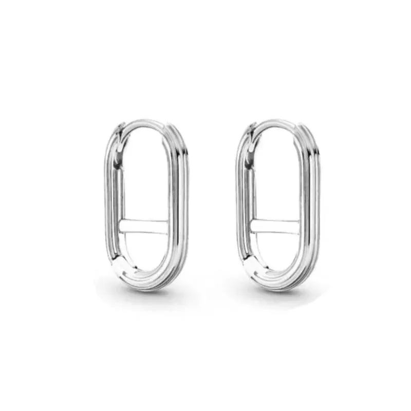 Elegant Butterfly Hoop Earrings: Stylish Women's Accessory & Gift