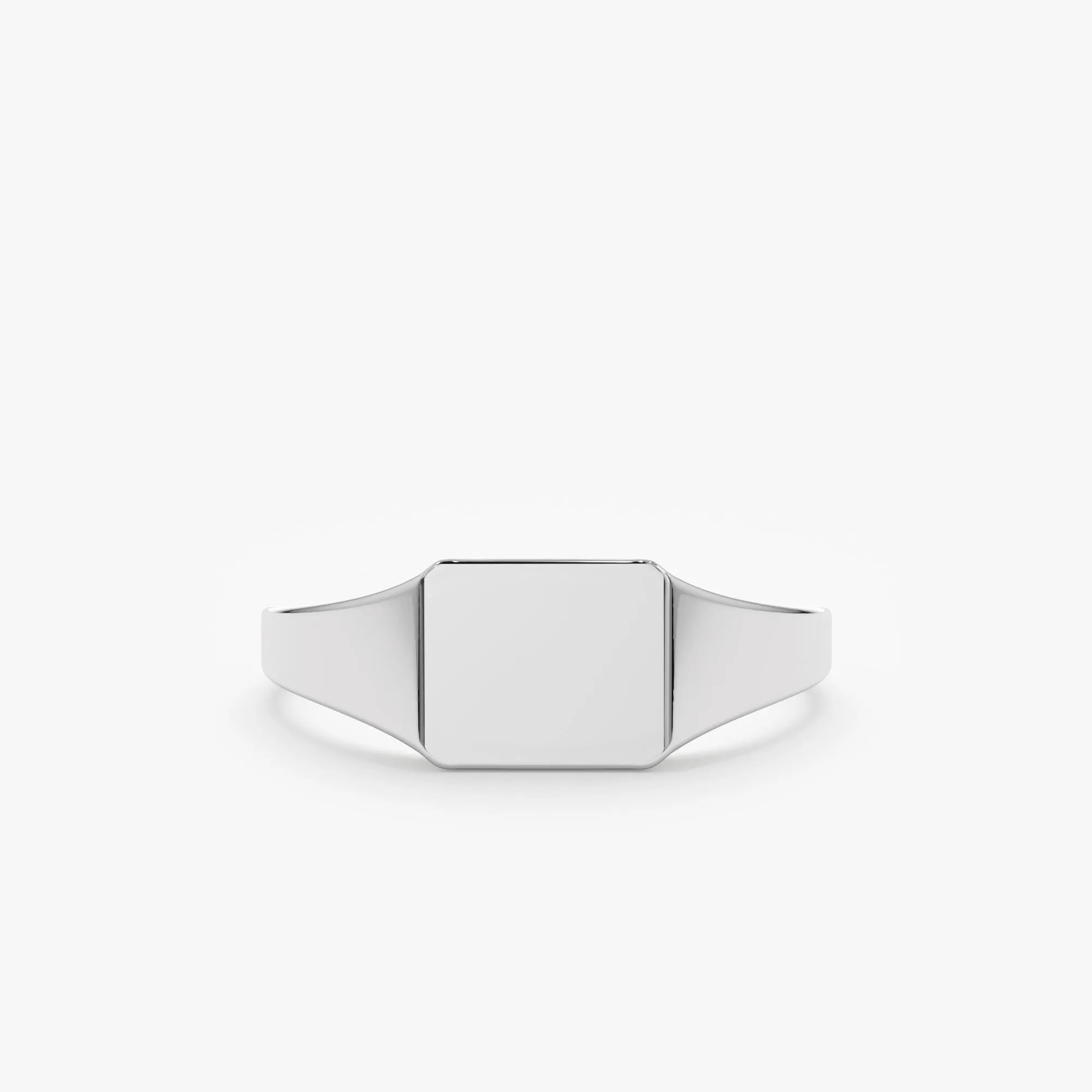 Engravable Signet Ring, Trina