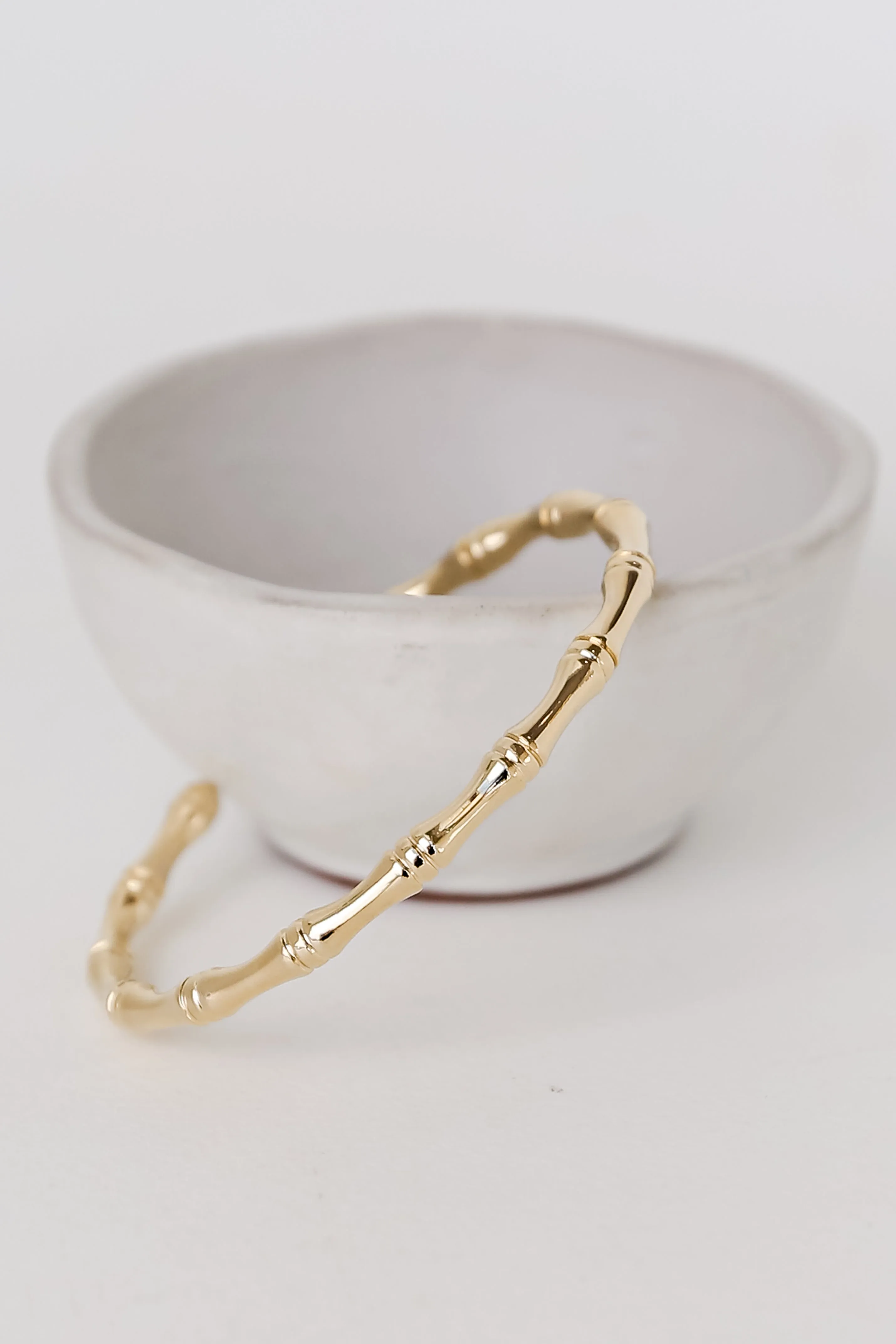 FINAL SALE - Kayla Gold Cuff Bracelet