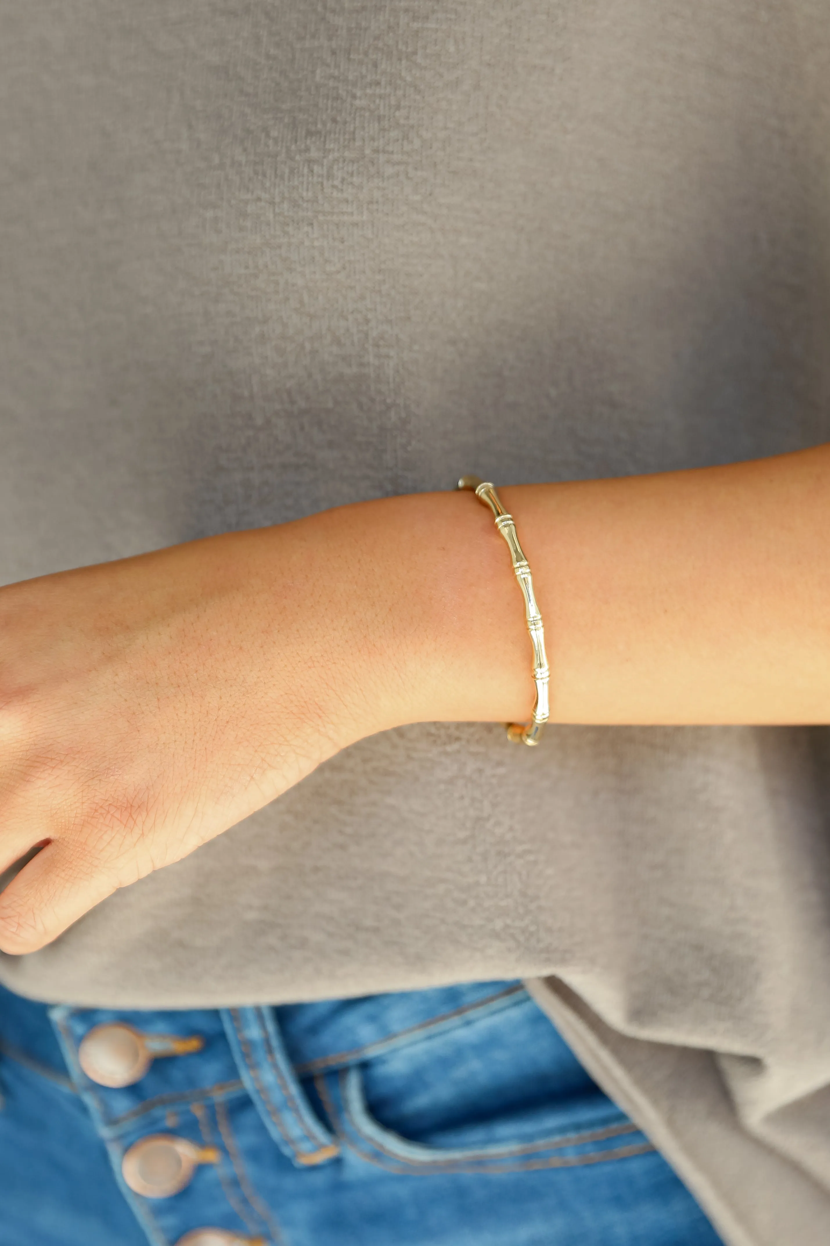 FINAL SALE - Kayla Gold Cuff Bracelet