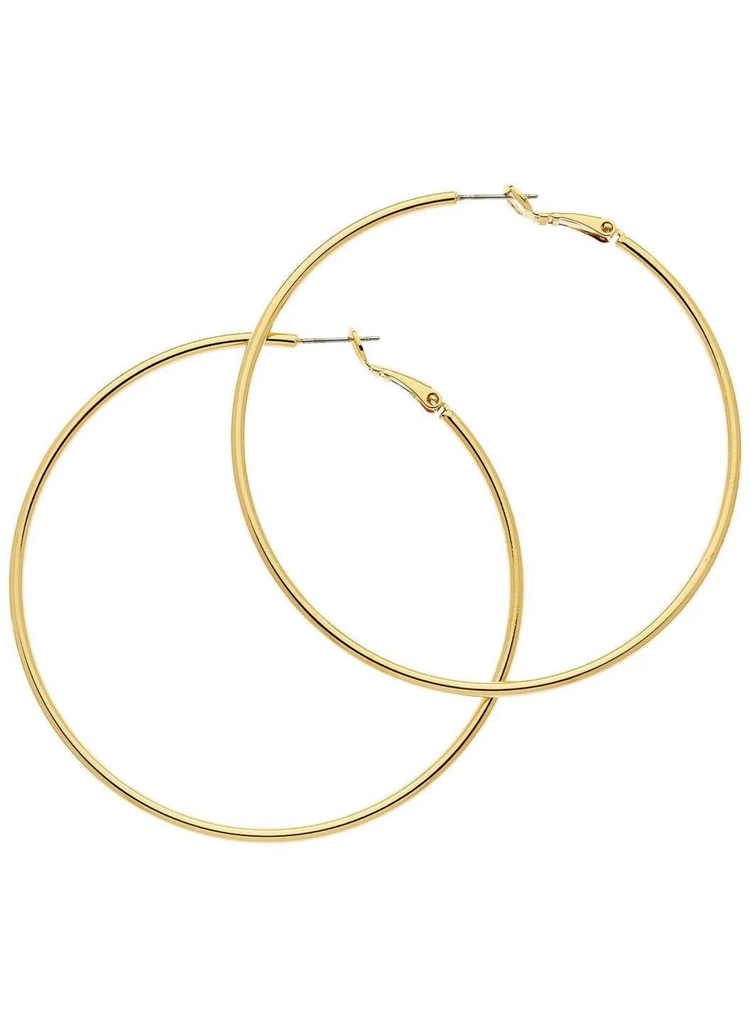 Gold Large Hoop Earrings