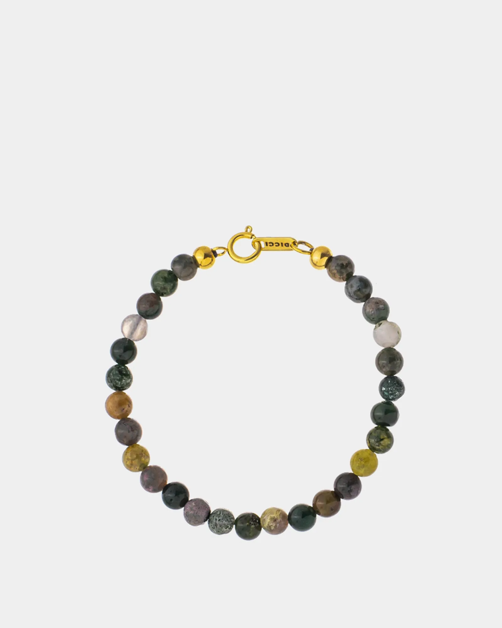 Green Agate Bracelet 6mm