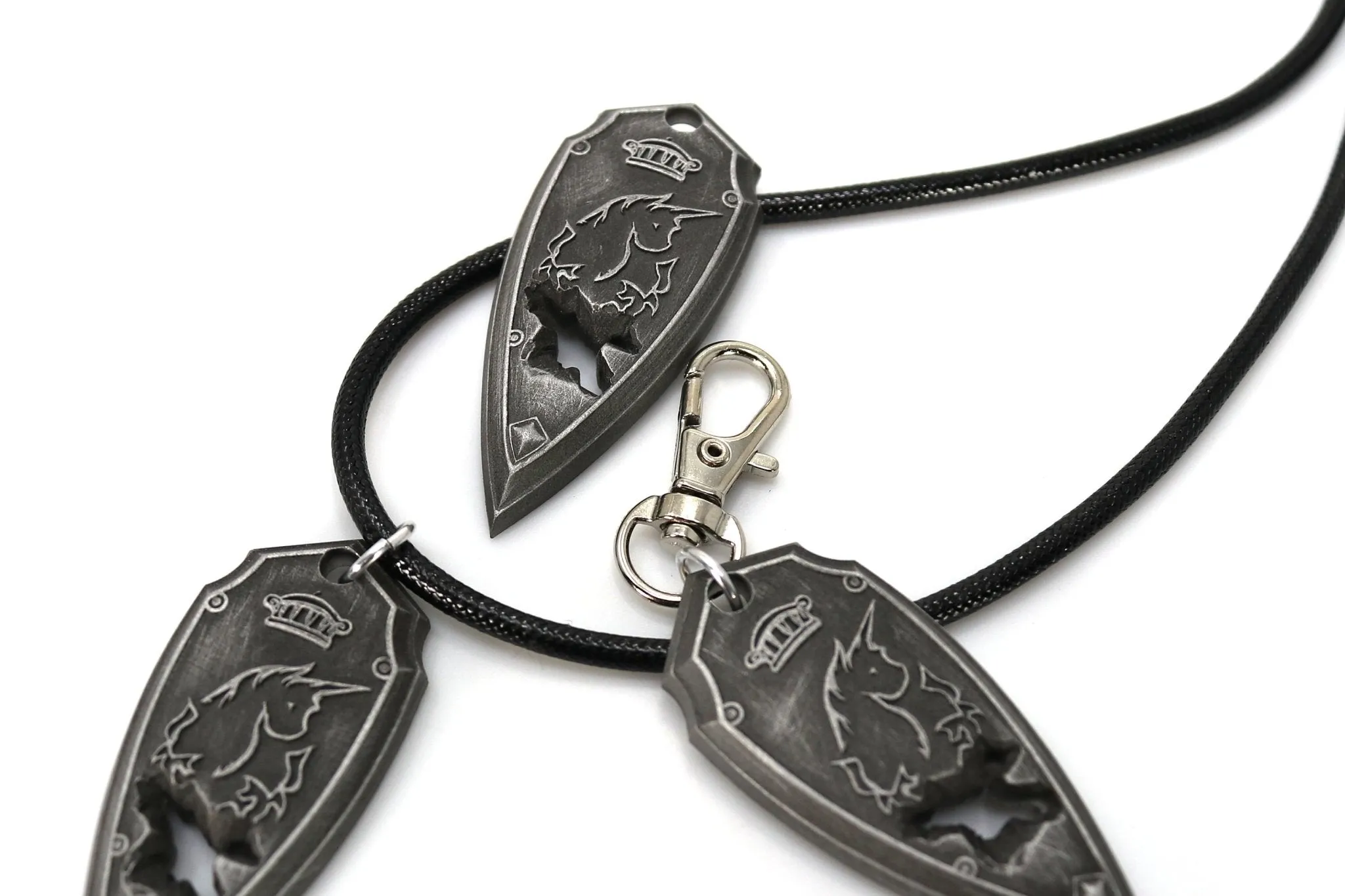 Haurchefant Greystone Shield Pendant Keychains / Necklaces - FFXIV