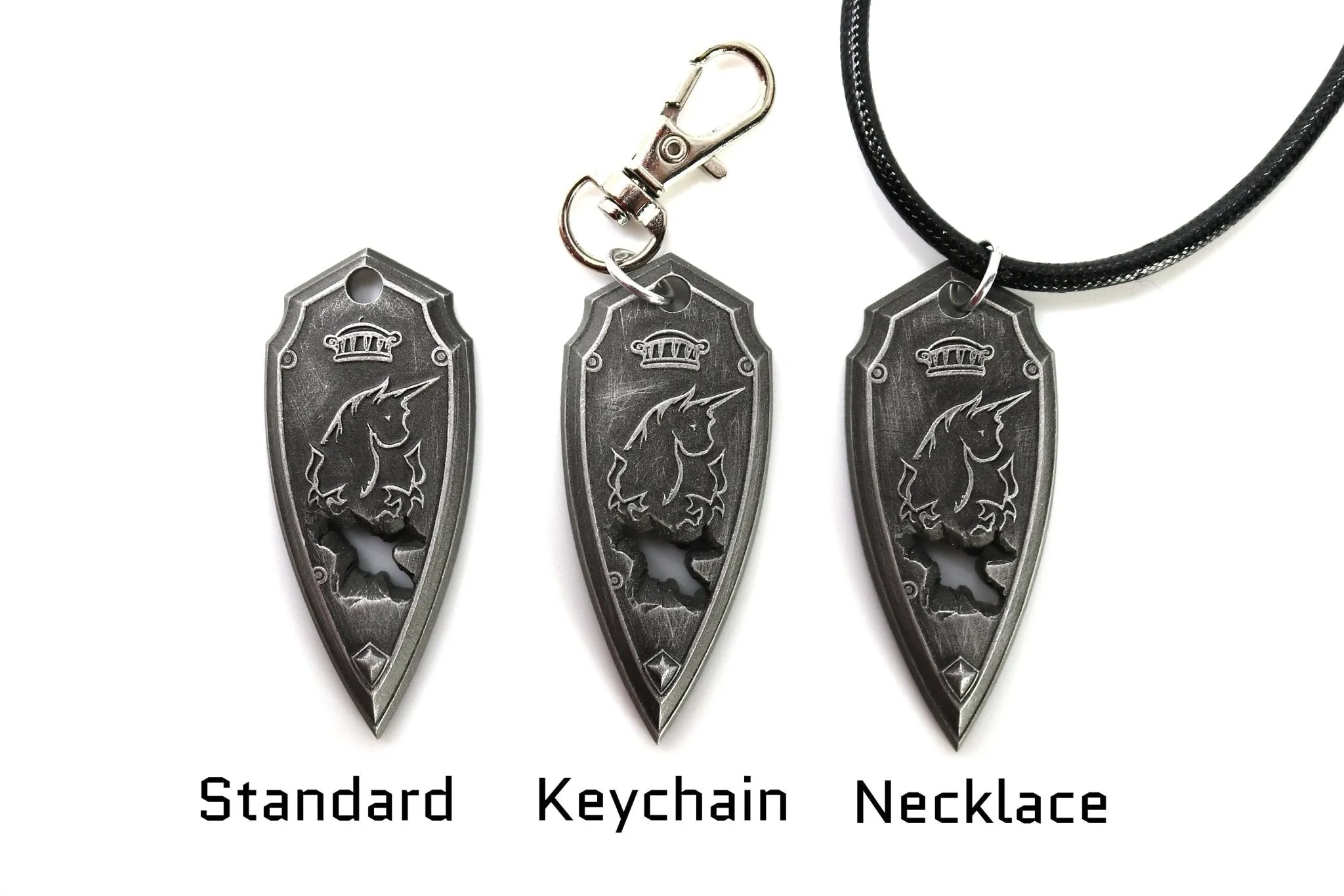 Haurchefant Greystone Shield Pendant Keychains / Necklaces - FFXIV