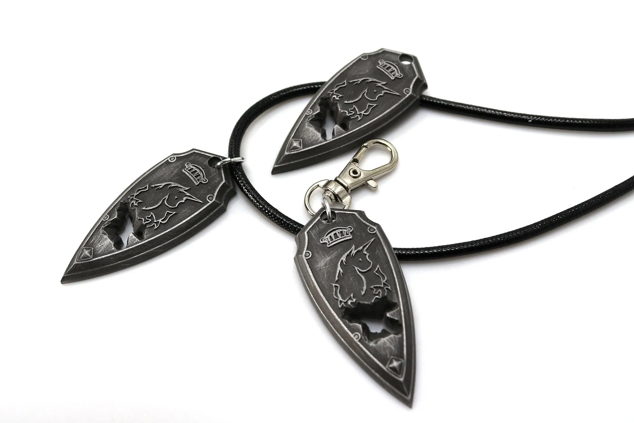 Haurchefant Greystone Shield Pendant Keychains / Necklaces - FFXIV