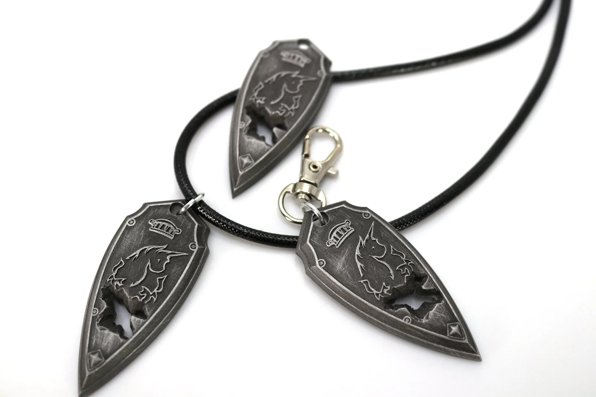 Haurchefant Greystone Shield Pendant Keychains / Necklaces - FFXIV