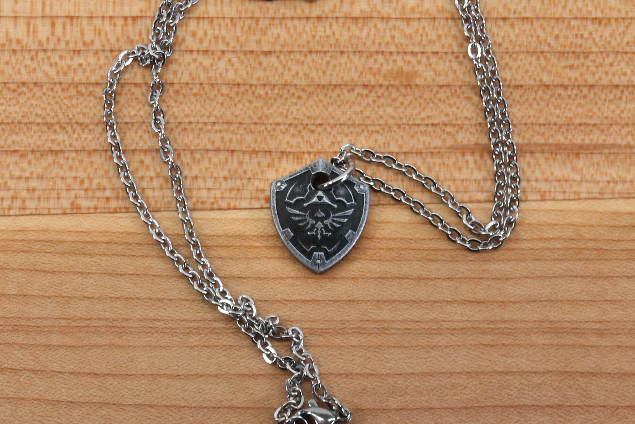 Hylian Shield Locket Necklace - Legend of Zelda