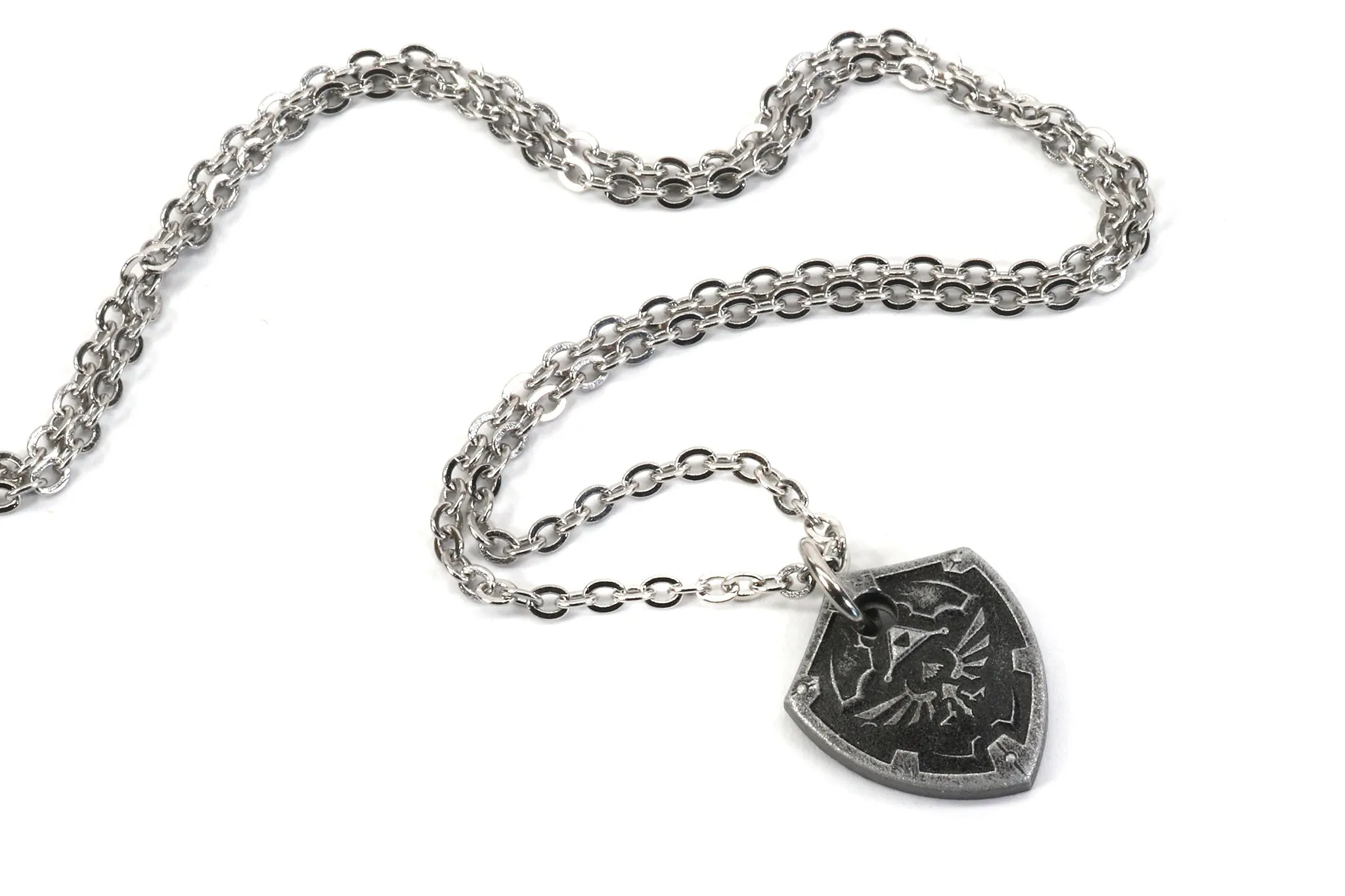 Hylian Shield Locket Necklace - Legend of Zelda