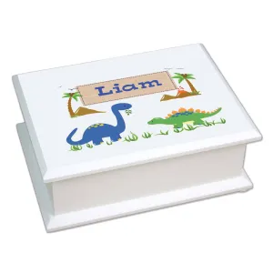 Lift Top Jewelry Box - Dinosaur