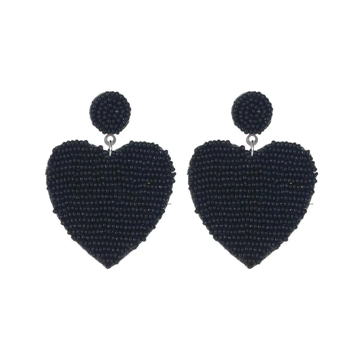 Make a Statement with Black Heart Earrings: Shop Now!