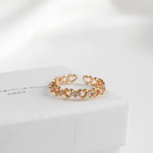 Marquise Heart Ring