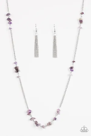 Paparazzi Necklace ~ Canyon Catwalk - Purple