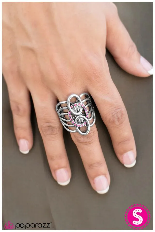 Paparazzi Ring ~ Girl Talk - Pink