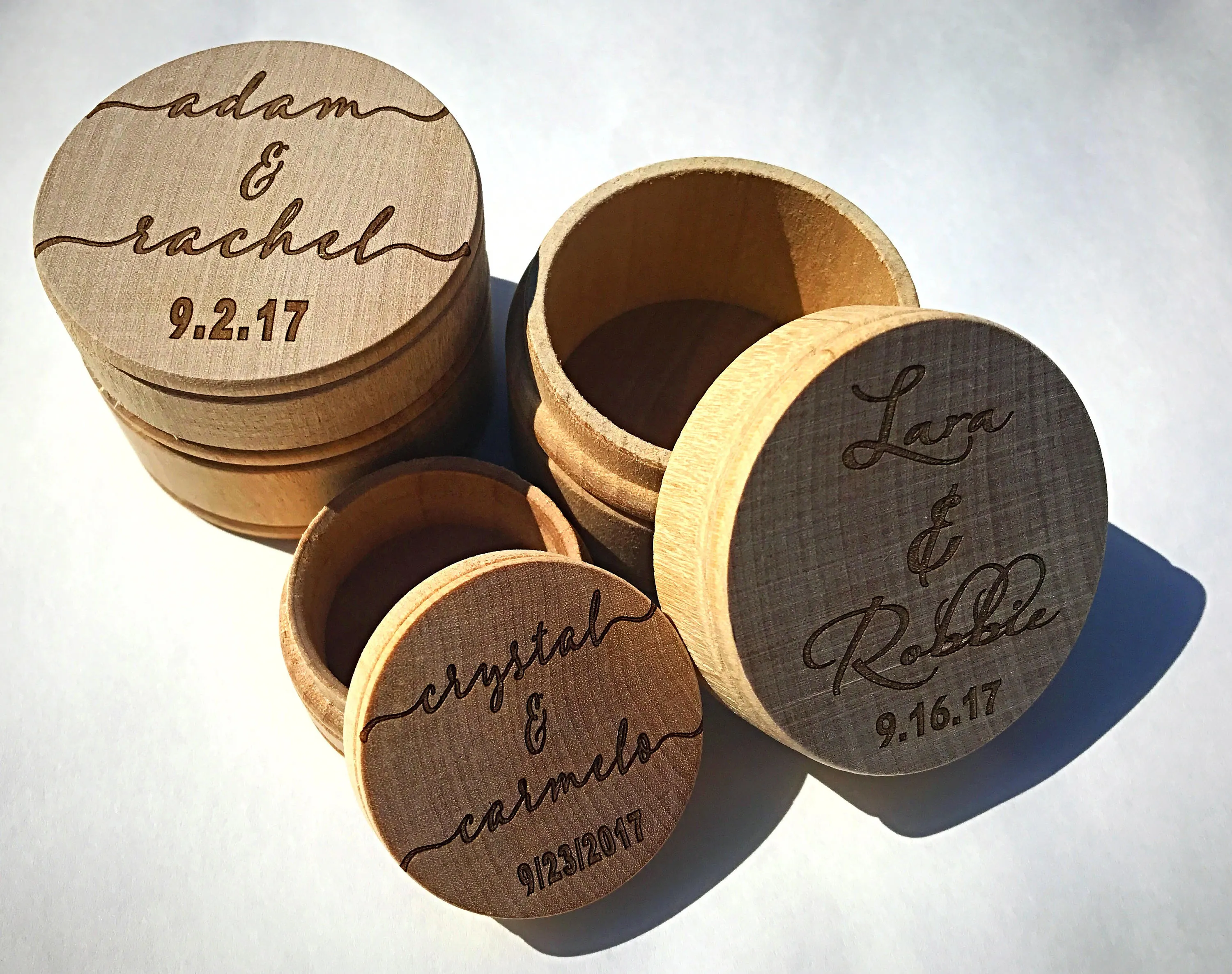 Personalized Wedding Ring Box