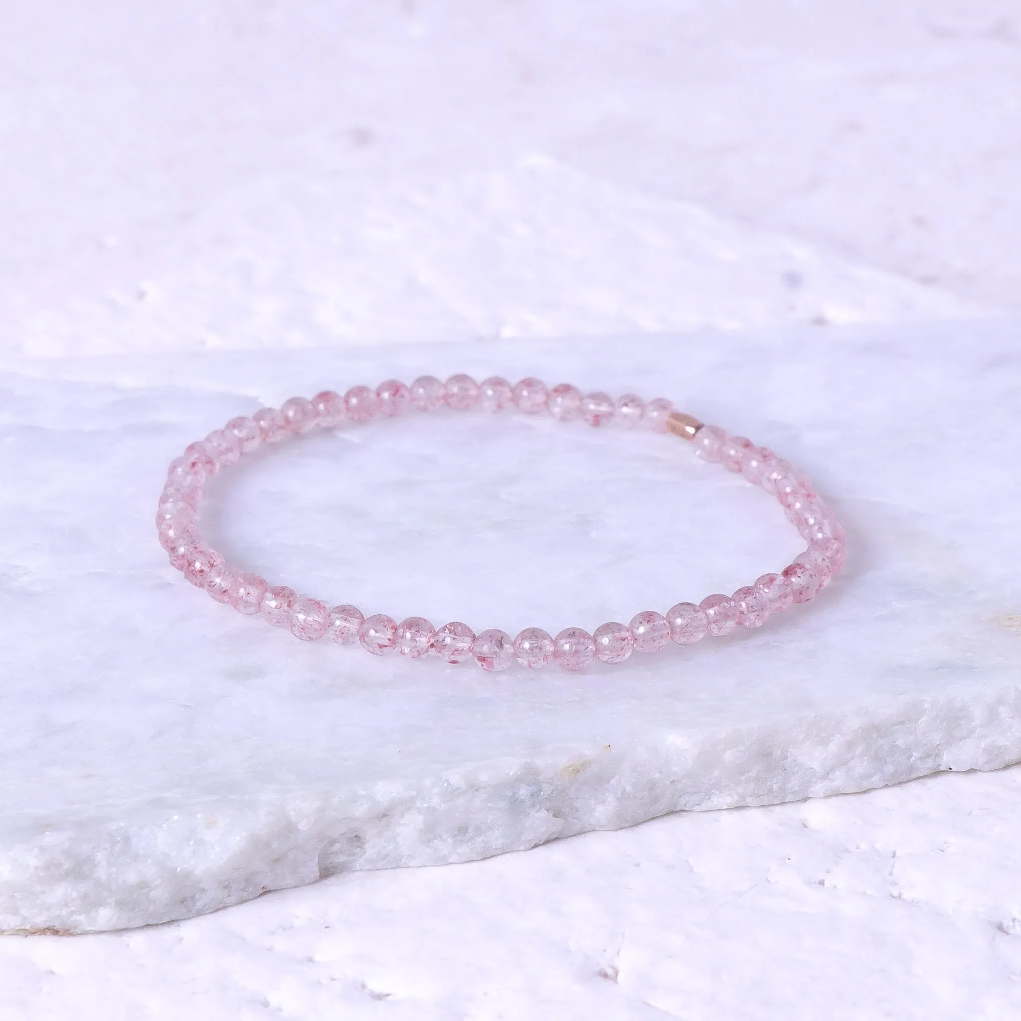 PINK QUARTZ  - ACCENT BRACELET