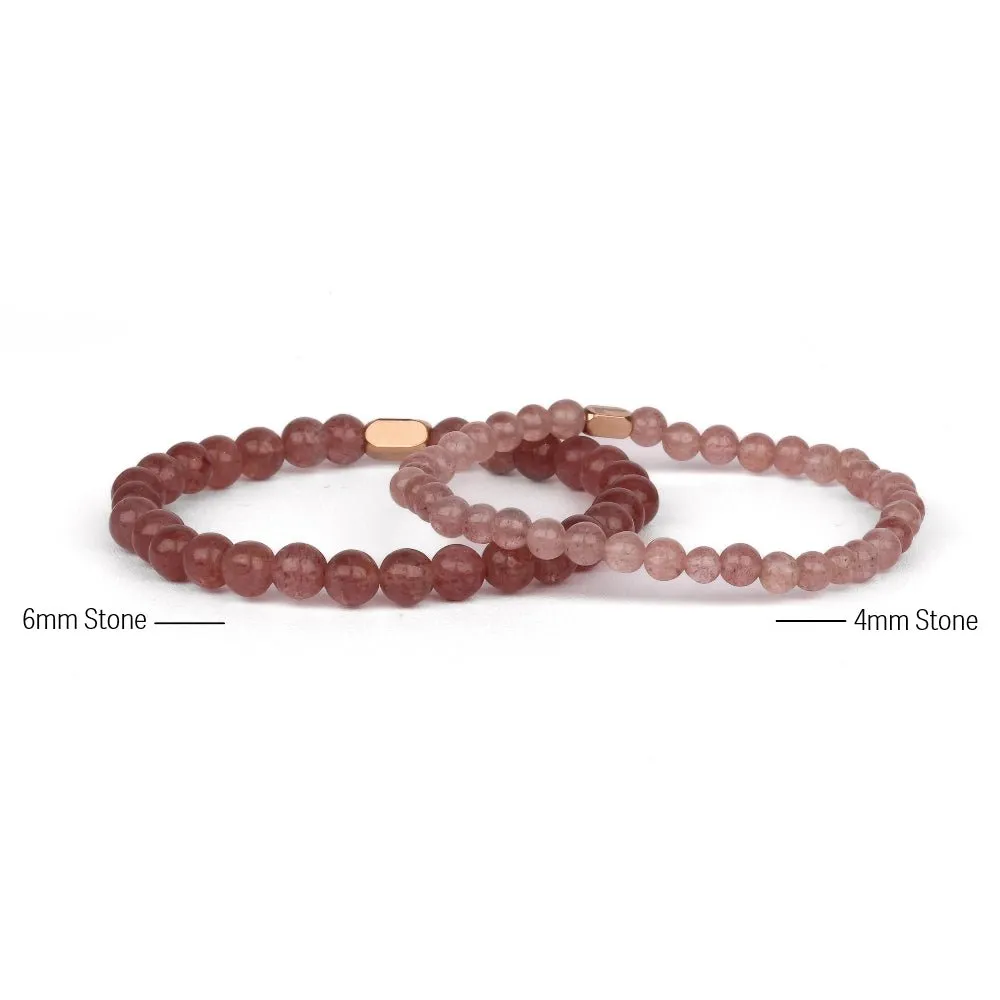 PINK QUARTZ  - ACCENT BRACELET