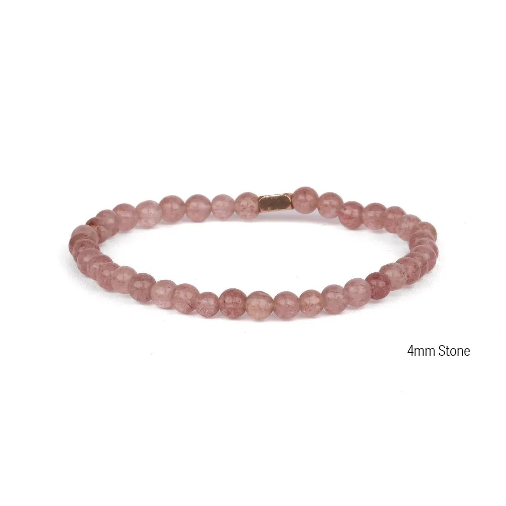 PINK QUARTZ  - ACCENT BRACELET