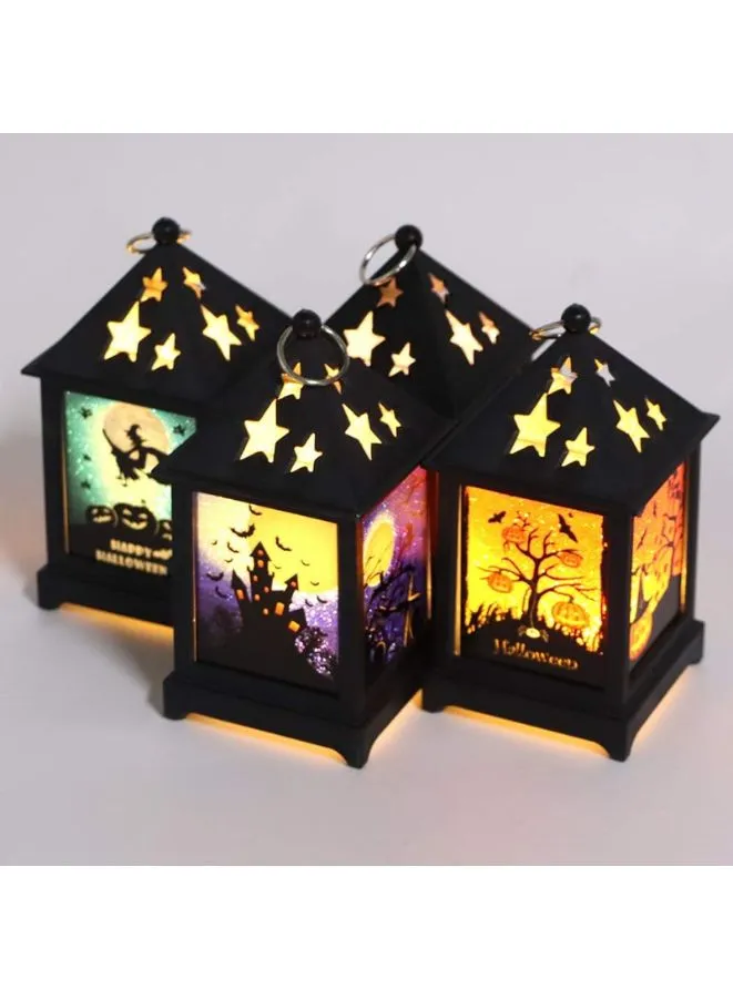 Portable Halloween Flashing Flame Lamp - Halloween Decoration Light-Perfect Festival Decoration for Parties (Set)