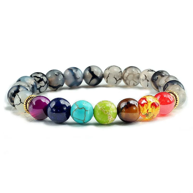 Reiki Natural Stone Yoga Bracelet