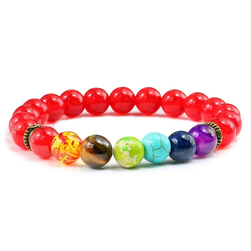 Reiki Natural Stone Yoga Bracelet