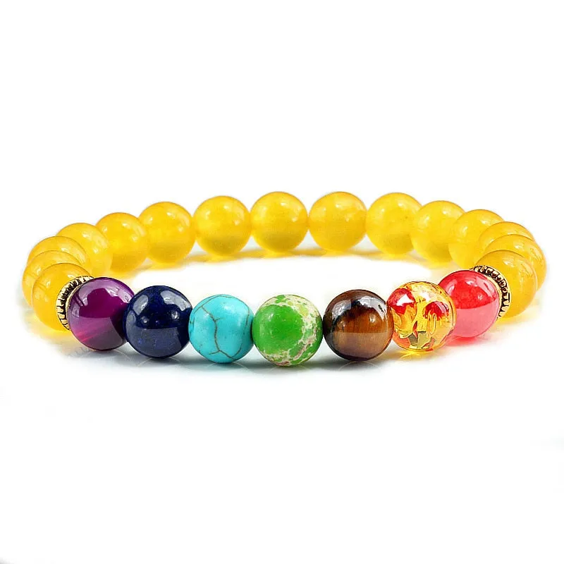 Reiki Natural Stone Yoga Bracelet