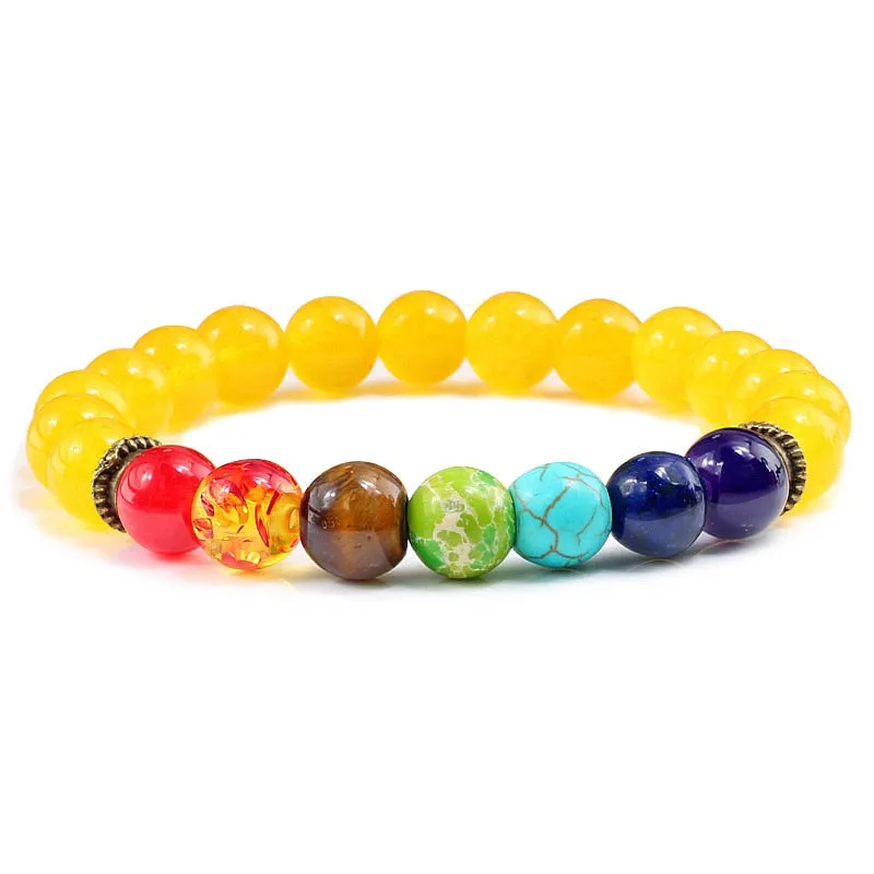 Reiki Natural Stone Yoga Bracelet