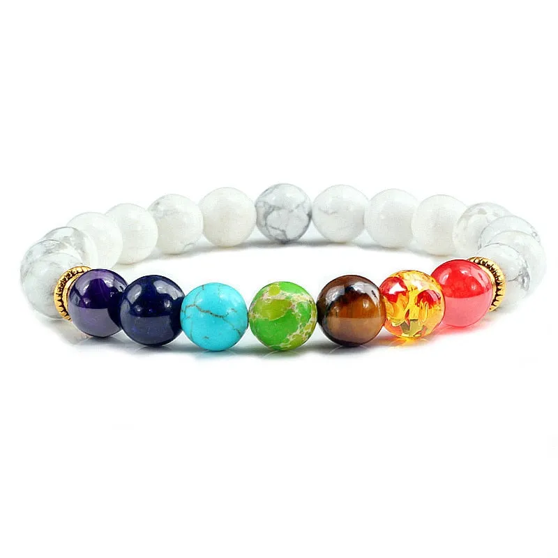 Reiki Natural Stone Yoga Bracelet