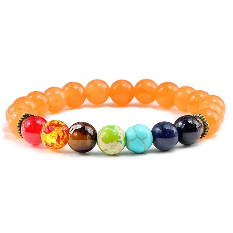 Reiki Natural Stone Yoga Bracelet