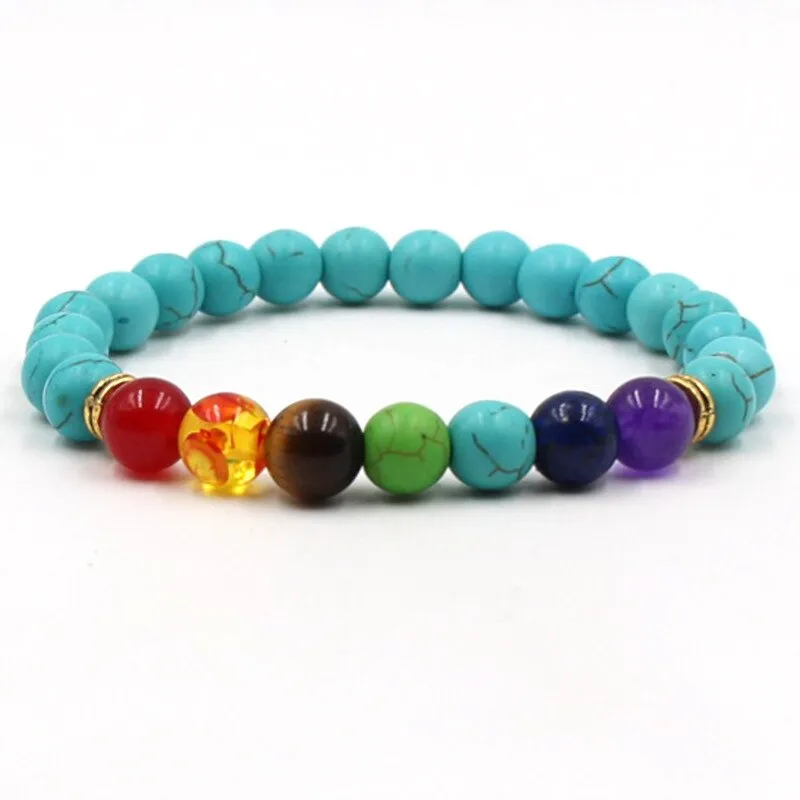 Reiki Natural Stone Yoga Bracelet