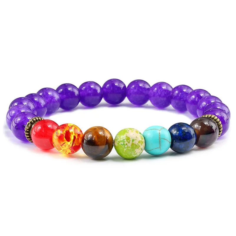 Reiki Natural Stone Yoga Bracelet