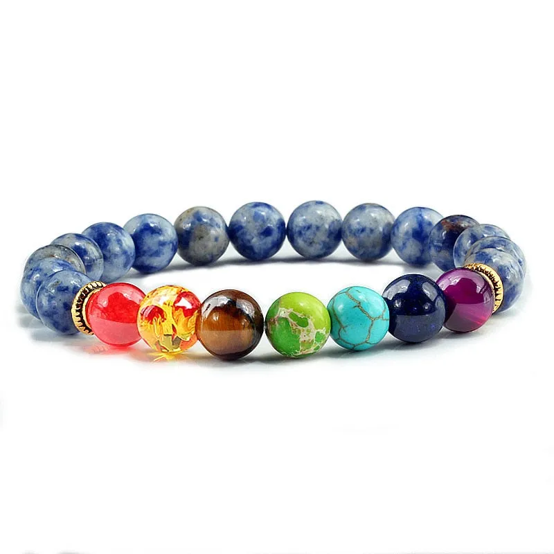 Reiki Natural Stone Yoga Bracelet