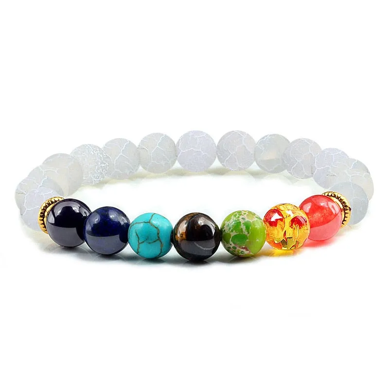 Reiki Natural Stone Yoga Bracelet