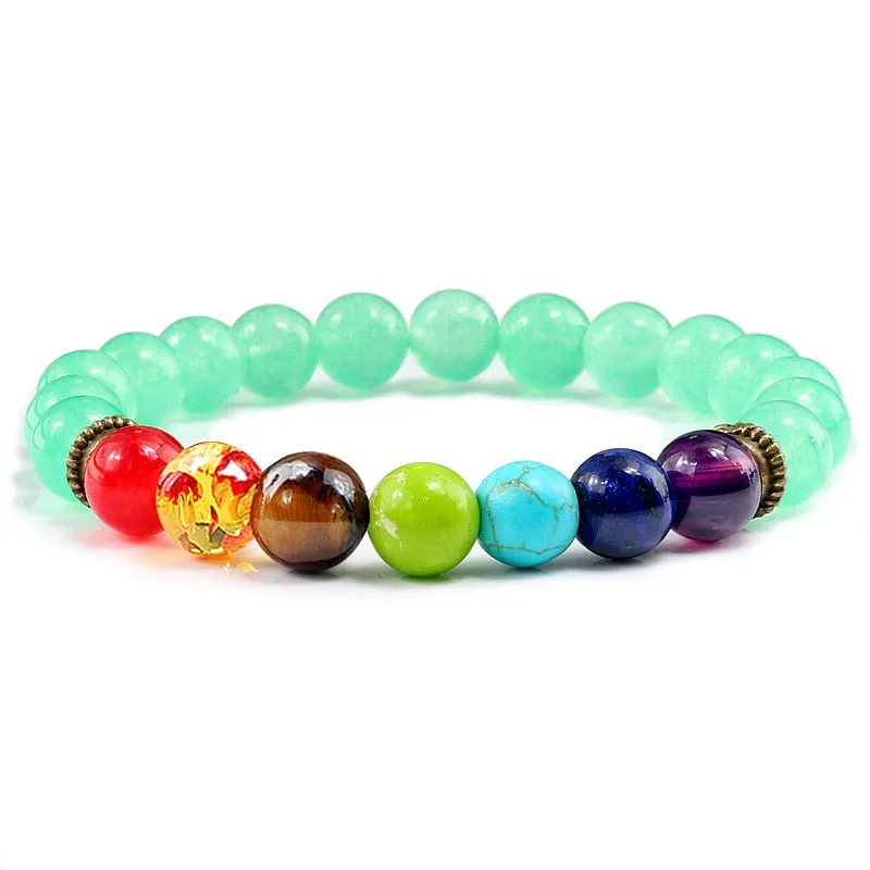 Reiki Natural Stone Yoga Bracelet