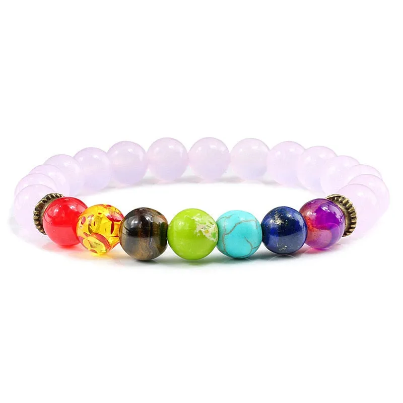 Reiki Natural Stone Yoga Bracelet