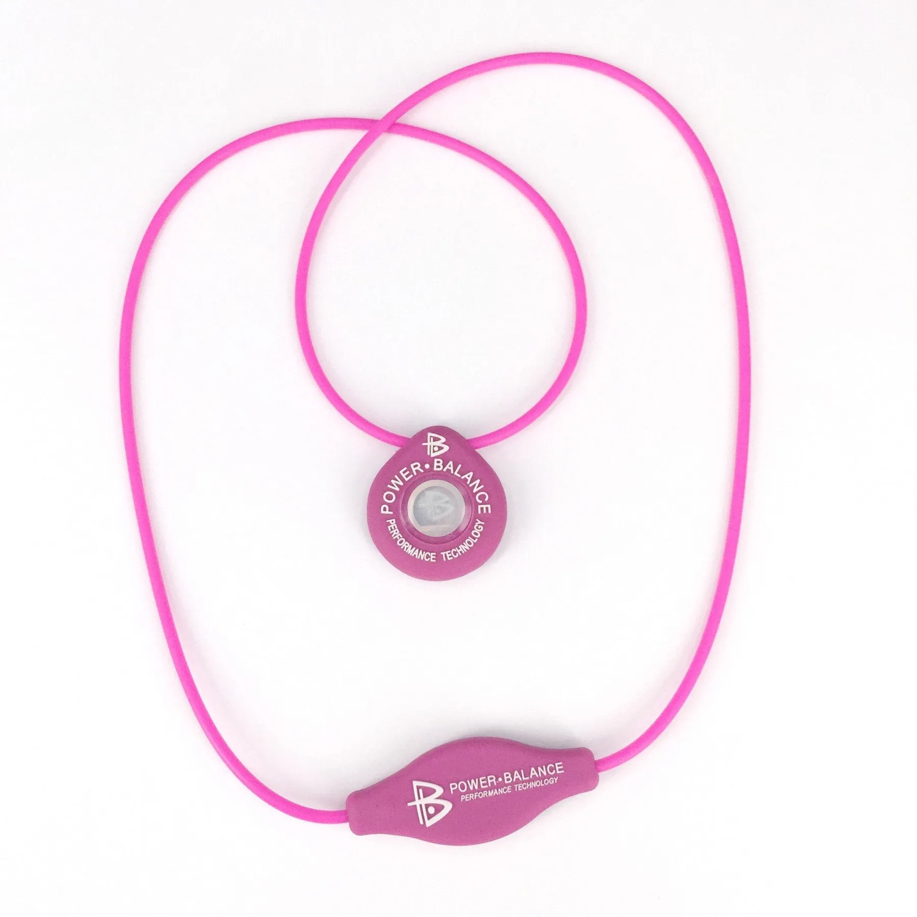 Silicone Pendant Pink White