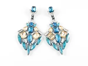 Stylish and Modern Design With Turquoise Color Fashion Earrings