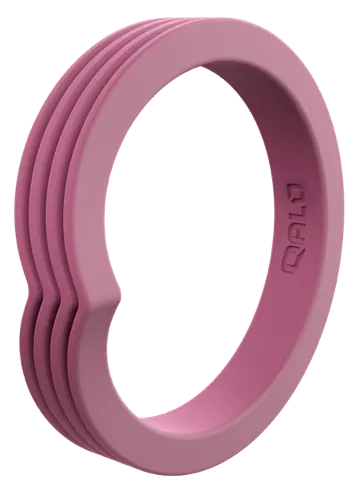 Women's Stackable Peak Silicone Ring