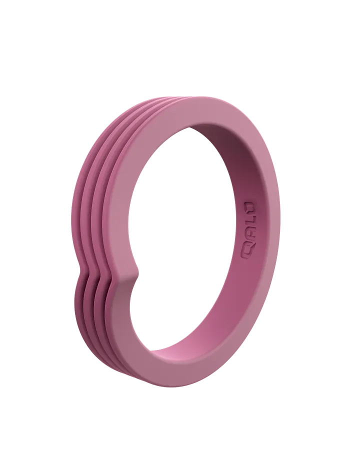 Women's Stackable Peak Silicone Ring