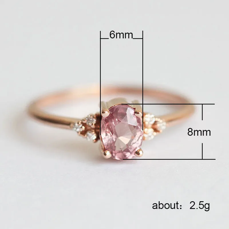 Zircon Wedding Rings For Women